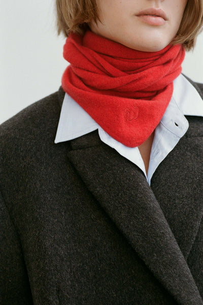 The Yuki Scarf - Red
