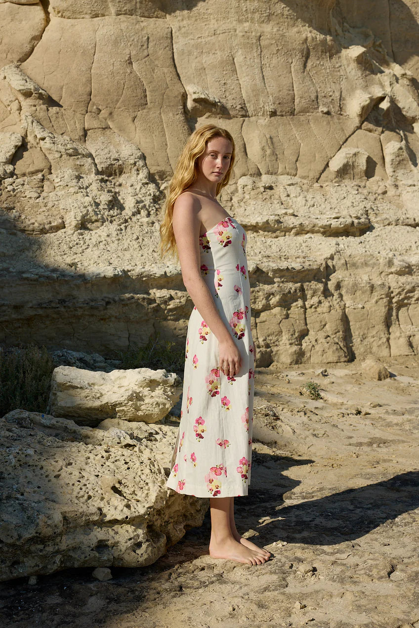 Harper Dress - Antique Phalae