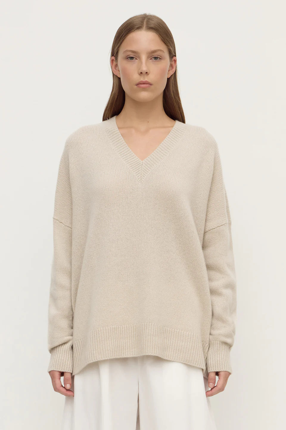 Aloha Cashmere V Neck Knit