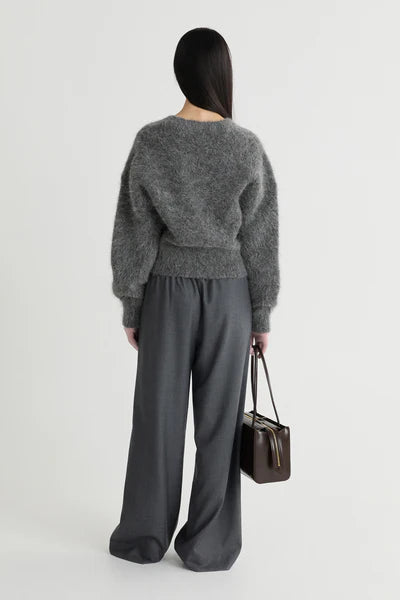 The Alexandra Knit - Charcoal