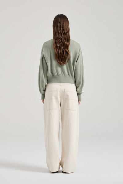 The Chloe Cardigan - Sage