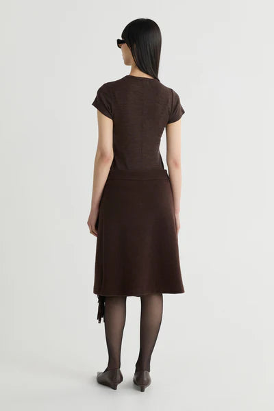 The Florian Skirt - Chocolate