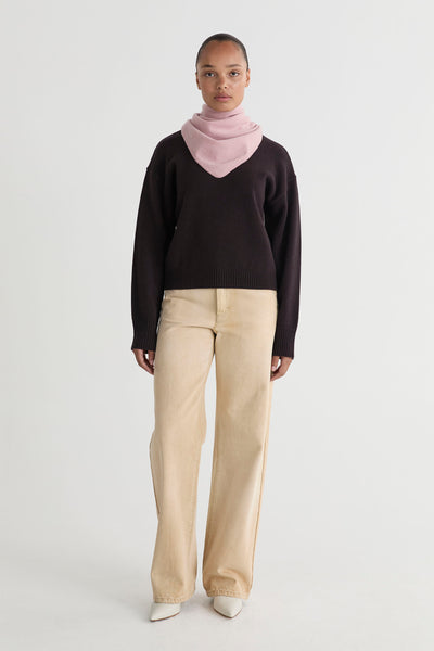 The Yuki Scarf - Lilac Pink