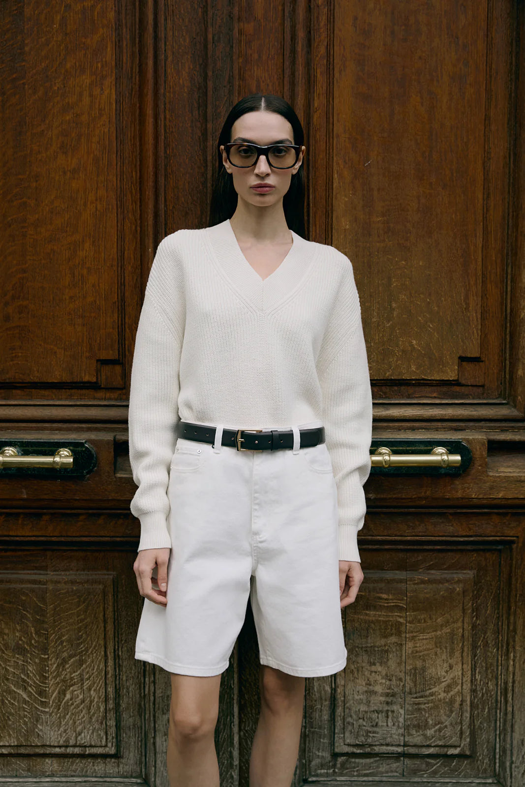 Chester Knit Jumper Ecru