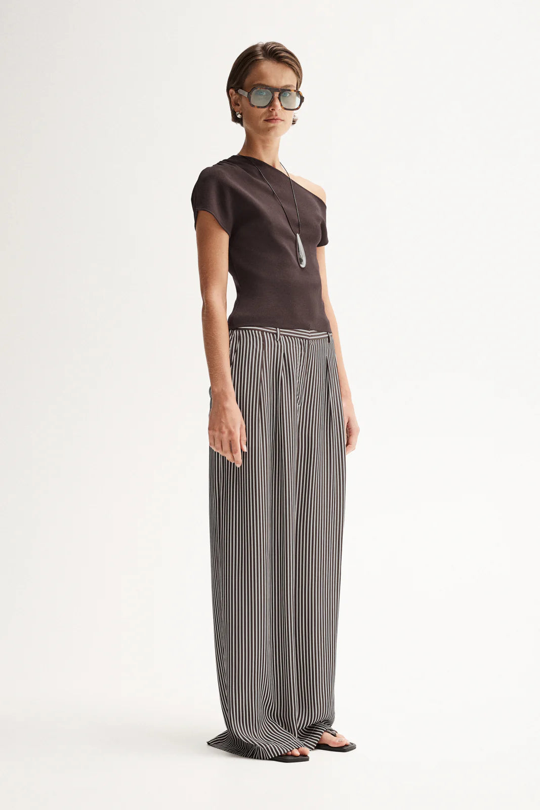 Serena Knit Top - Chocolate