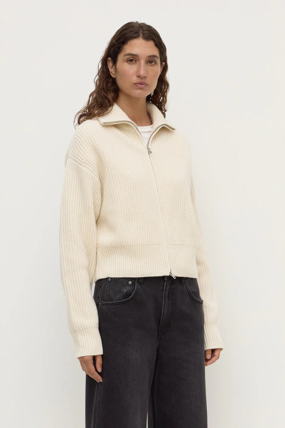 Kaia Wool Zip Sweater
