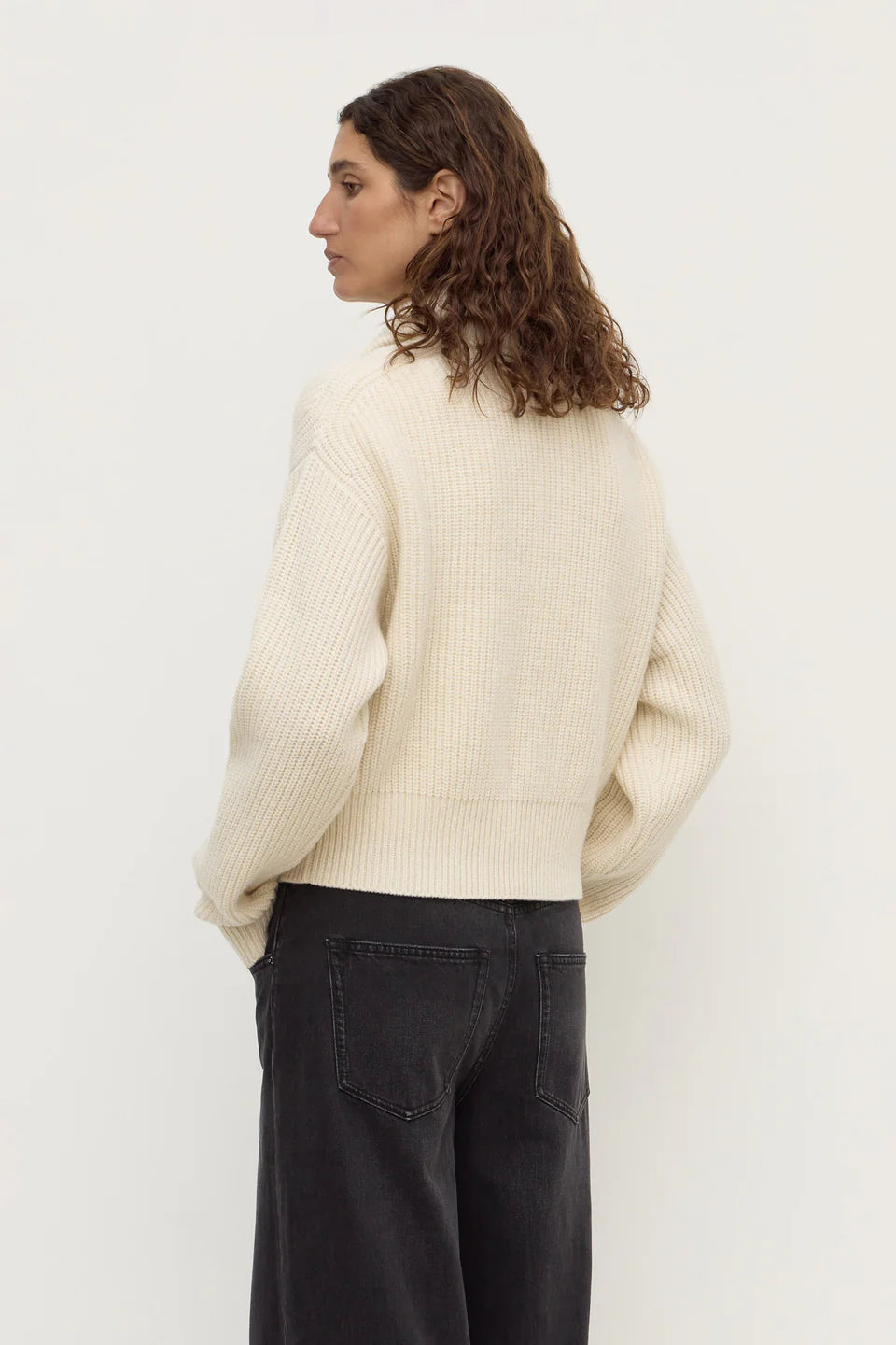Kaia Wool Zip Sweater