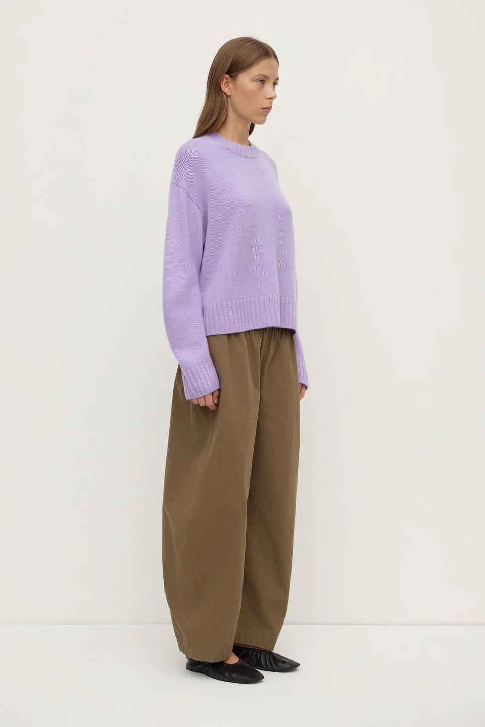 Laurie Cashmere Knit - Mauve