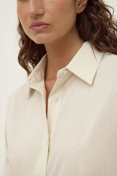 Marina Stripe Fitted Shirt
