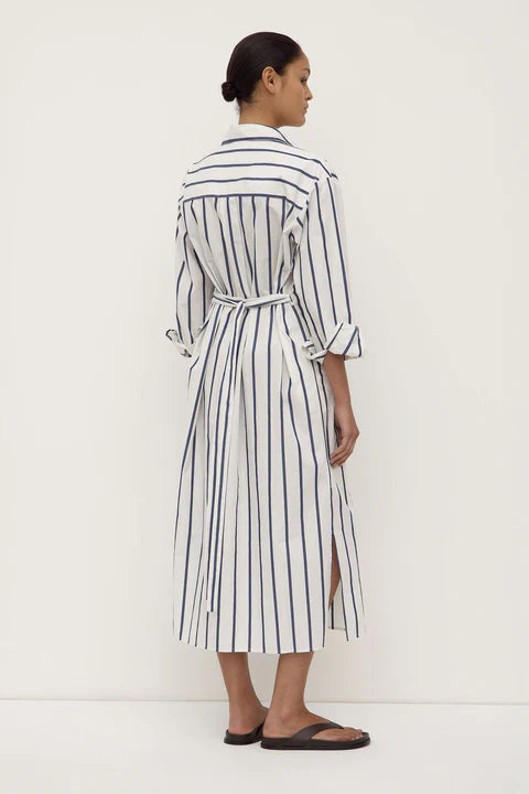 Nara Stripe Shirt Dress