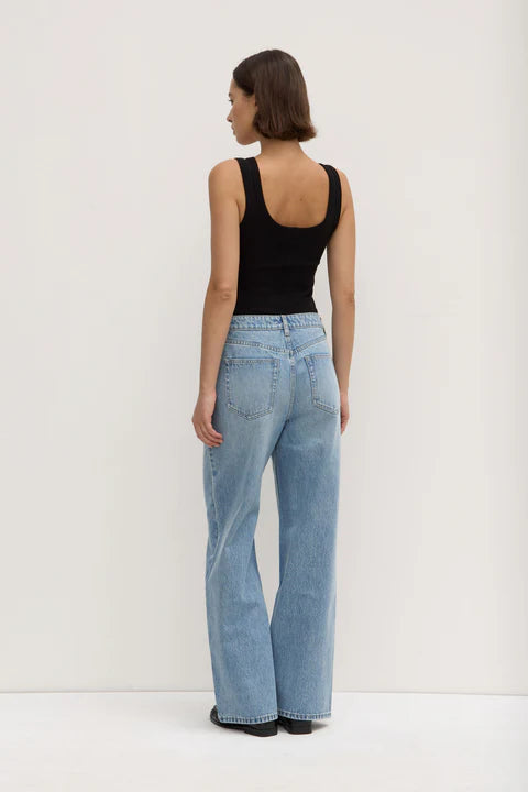 Womens Relaxed Jean - Indigo Fade