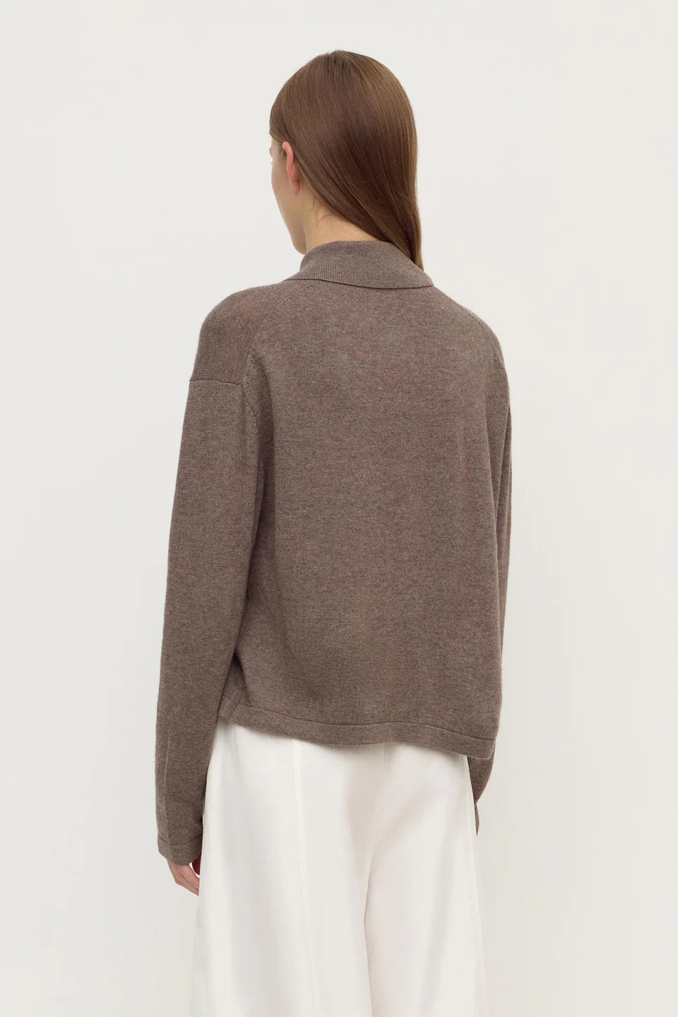 Wool Cashmere Knit - Sable