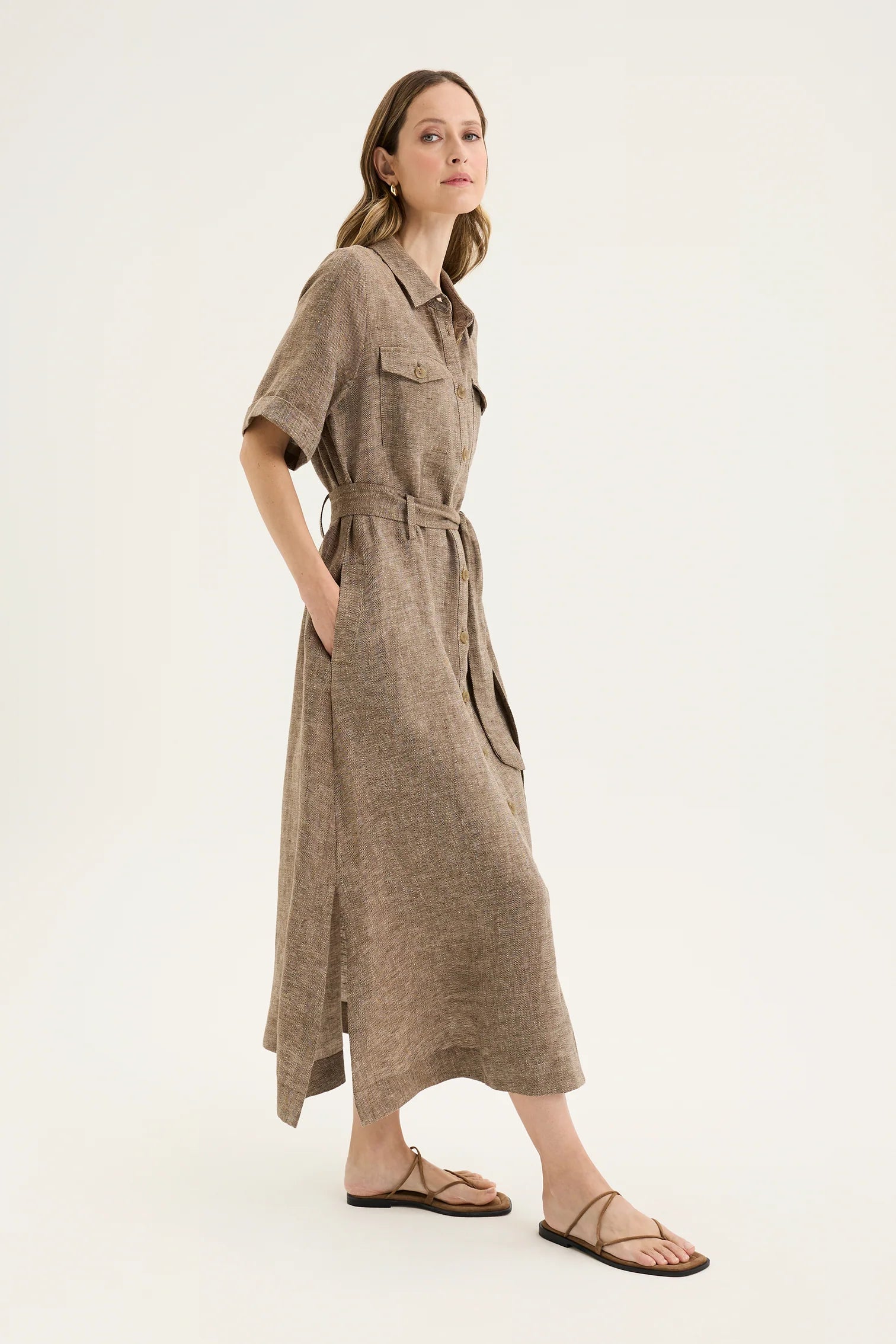 Spina Dress - Mocha