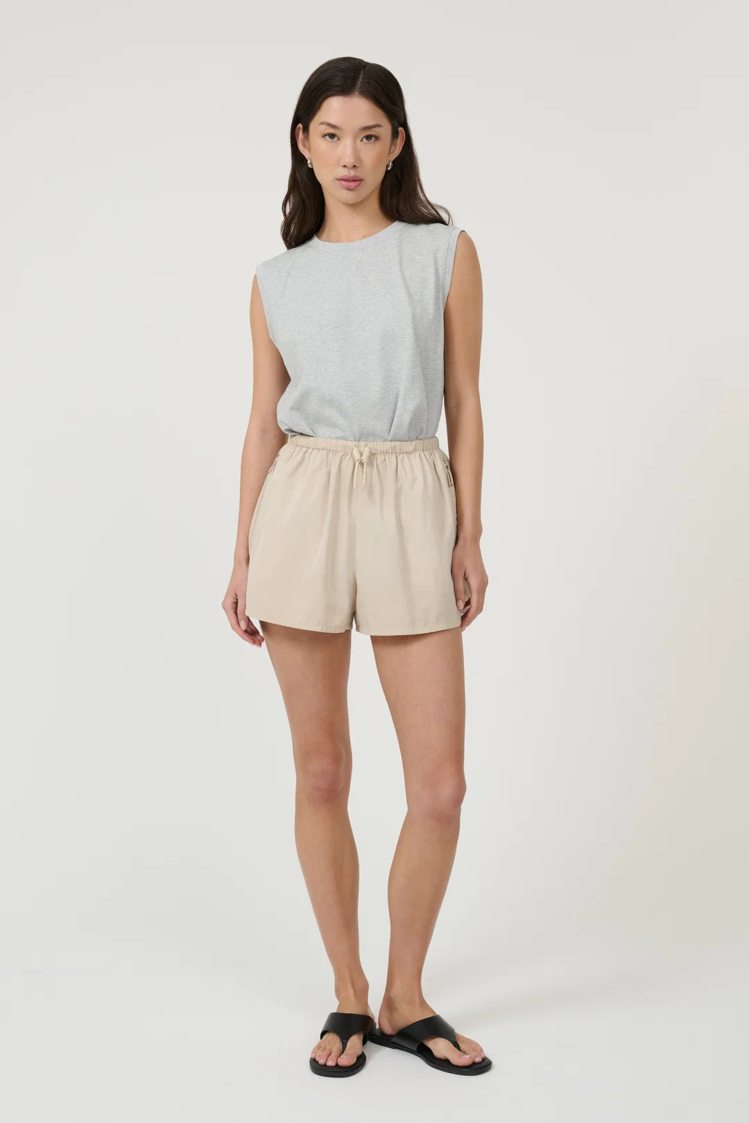Adela Shorts - Camel