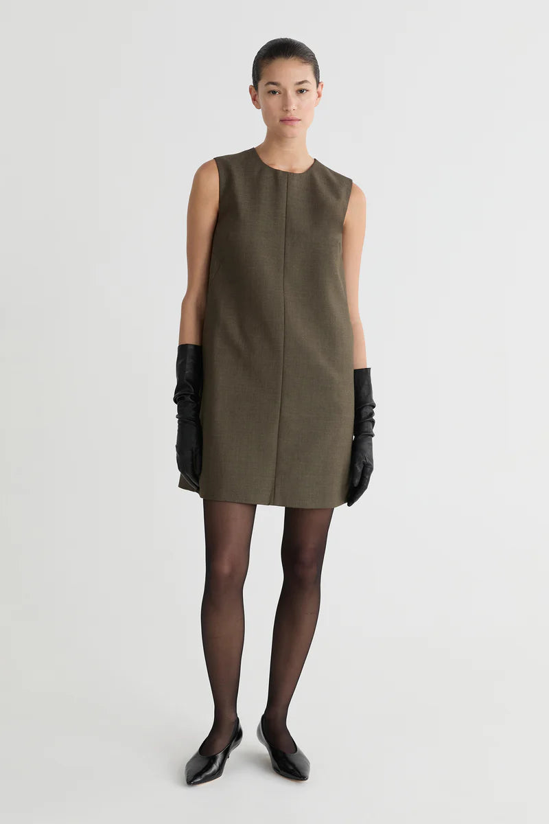 The Anya Dress - Khaki