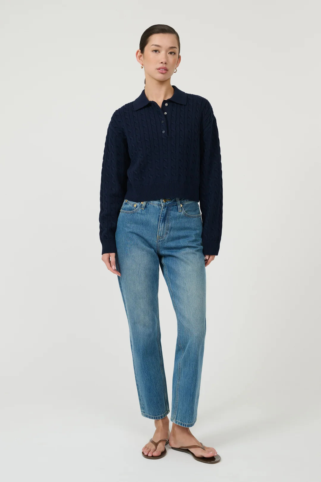 Arabella Sweater - Navy