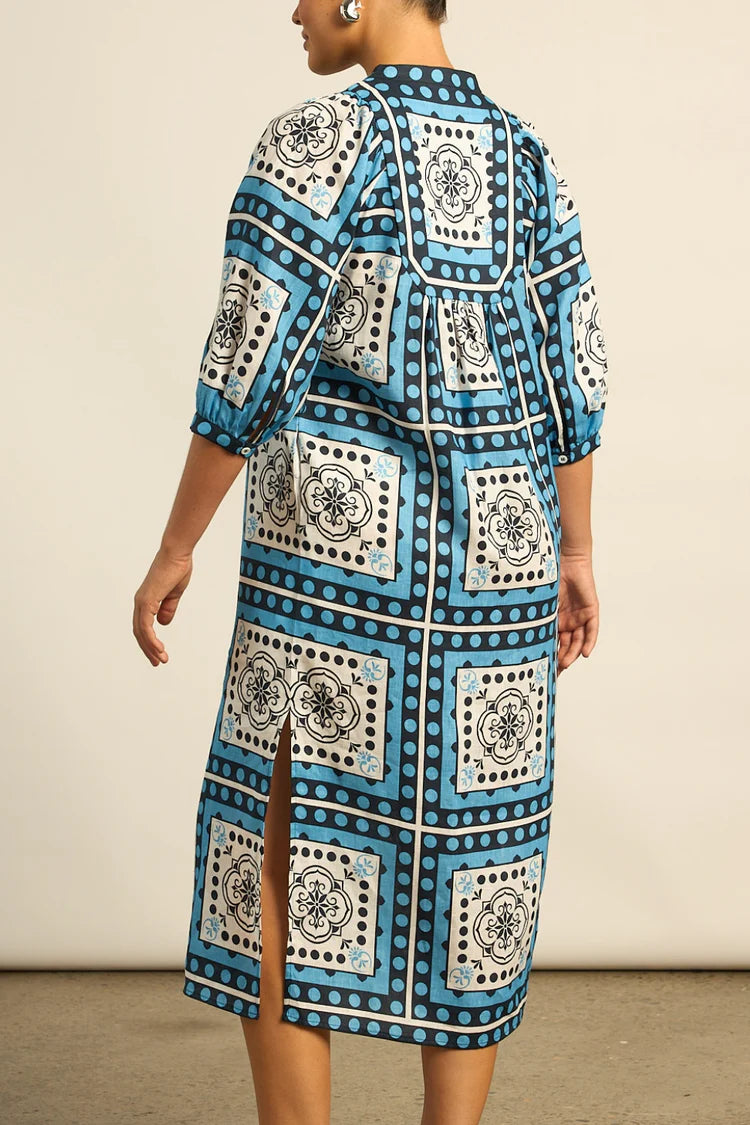 Aurora Dress - Bay Scarf