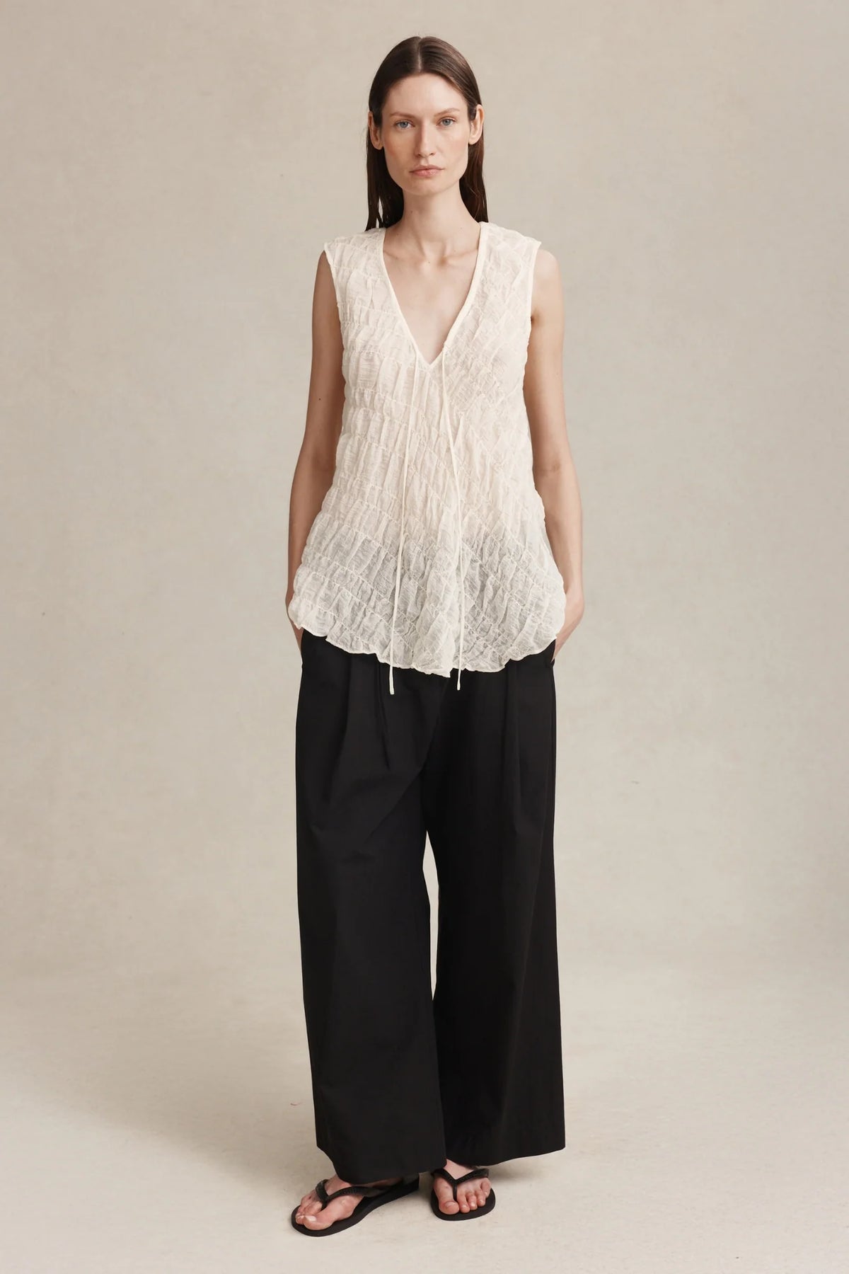 Blanche Top - Ivory