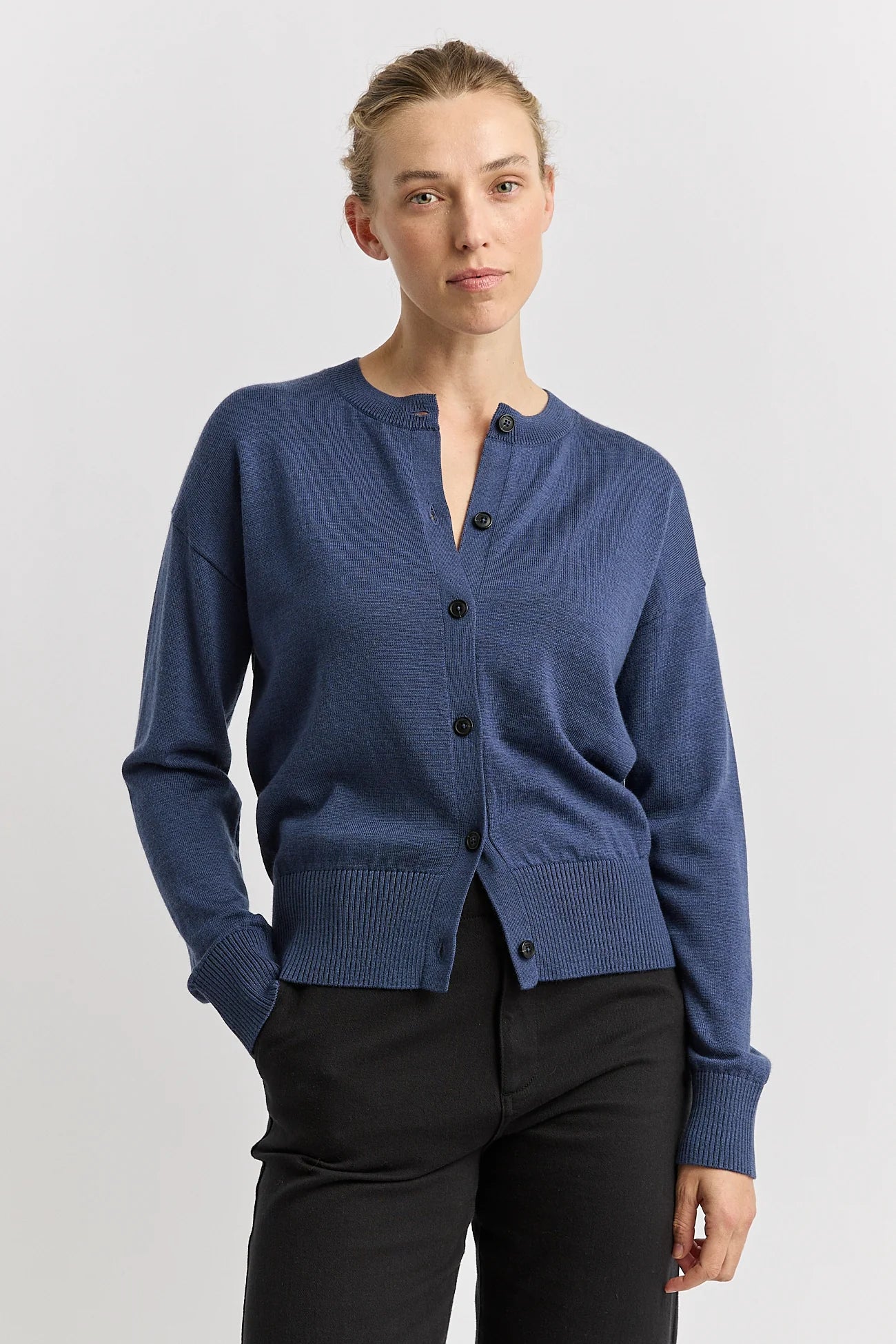 Fine Knit Cardigan - Galaxy