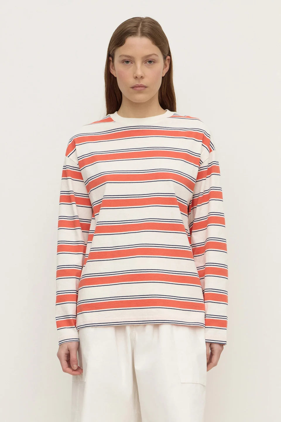 Eliana Stripe Long Sleeve Tee