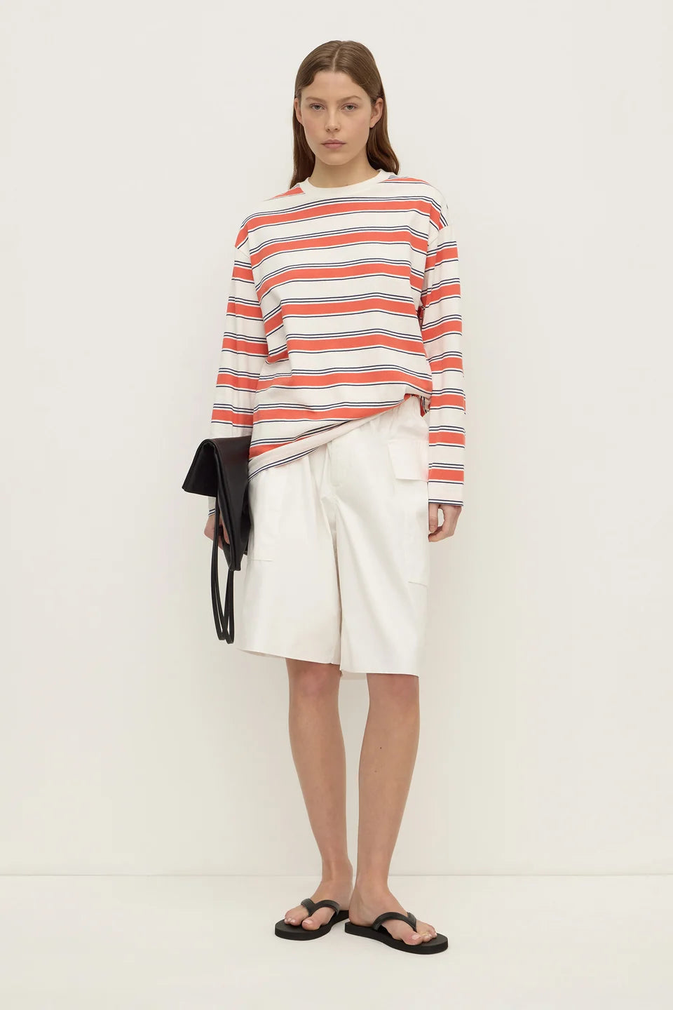 Eliana Stripe Long Sleeve Tee
