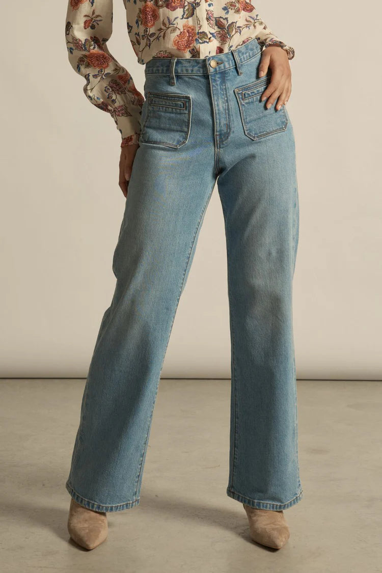 Fond Jean - Mid Denim