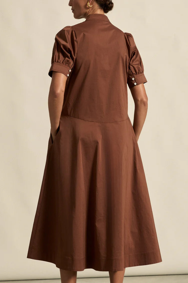 Fortitude Dress - Chocolate