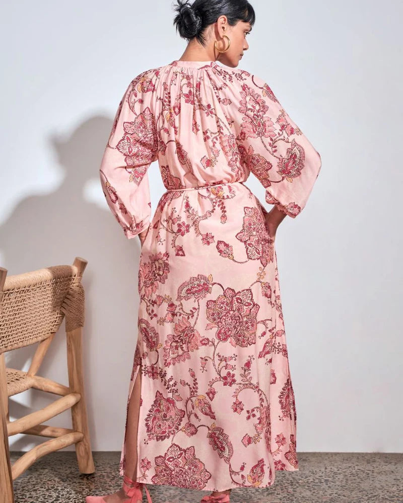 Haven Maxi Dress - Peony Paisley