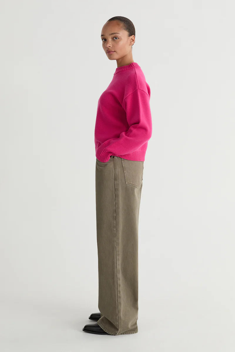 The Hazel Knit - Magenta