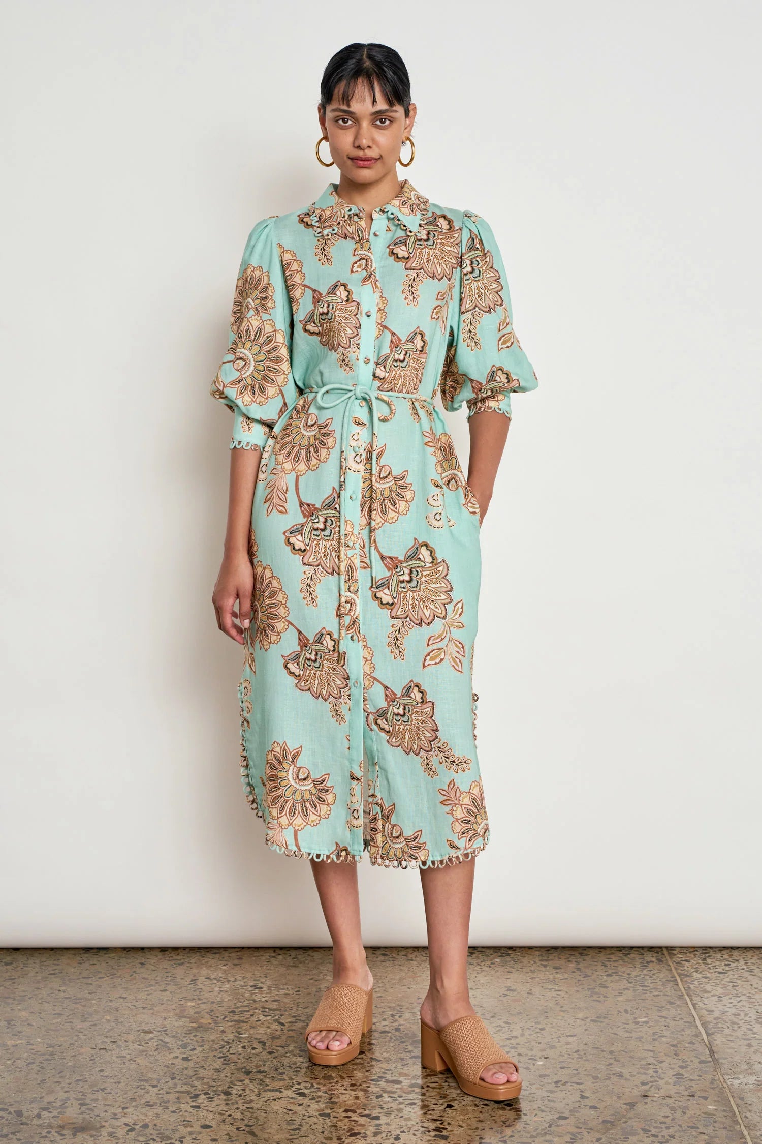 Heir dress - Mint Kgari