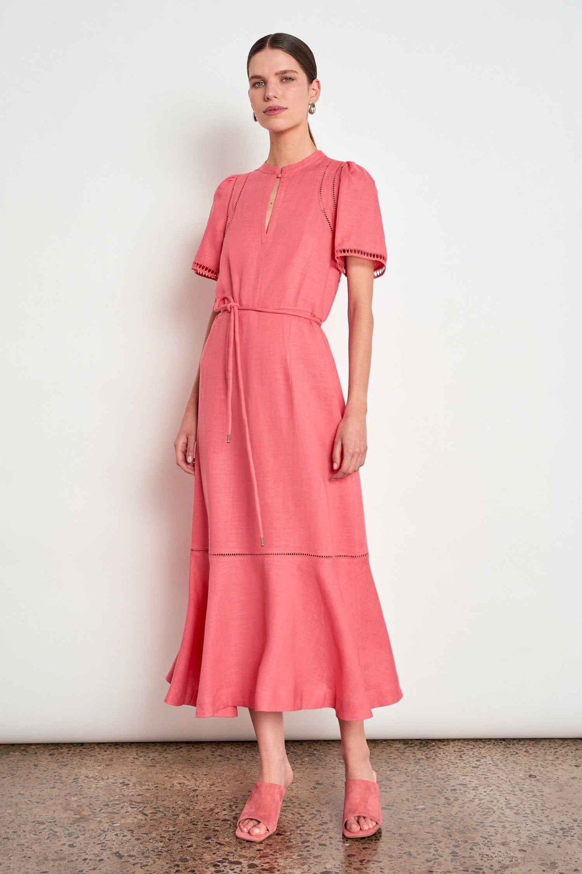 Poem Dress - Flamingo