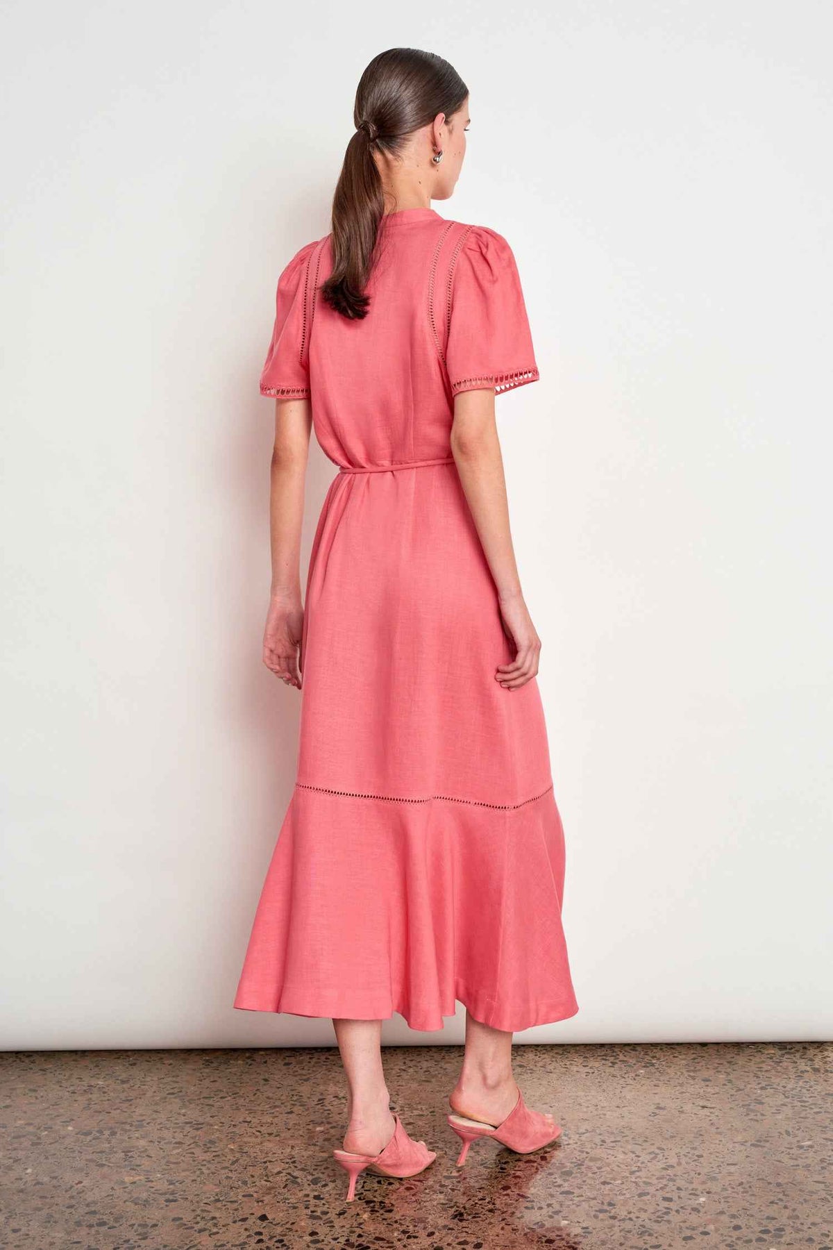 Poem Dress - Flamingo
