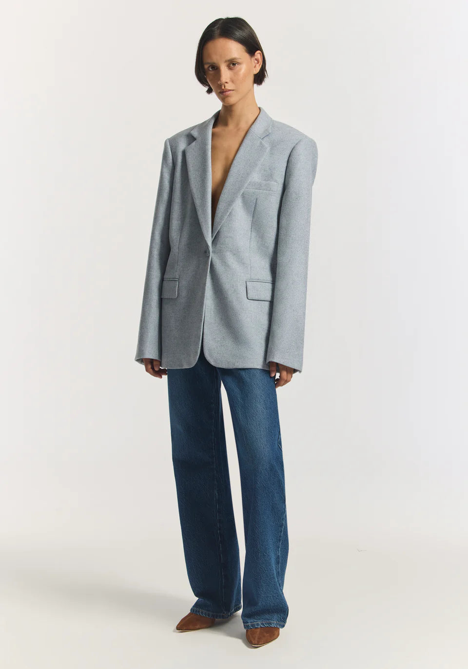 Sensation Blazer - Portrait Blue