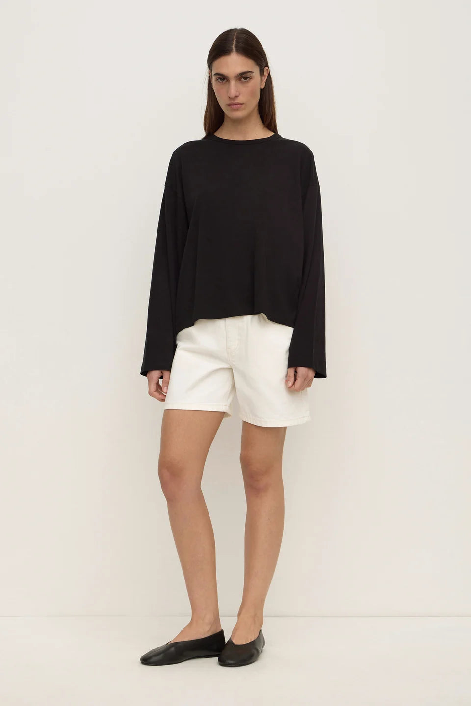 Mid Rise Vintage Short - Vintage White