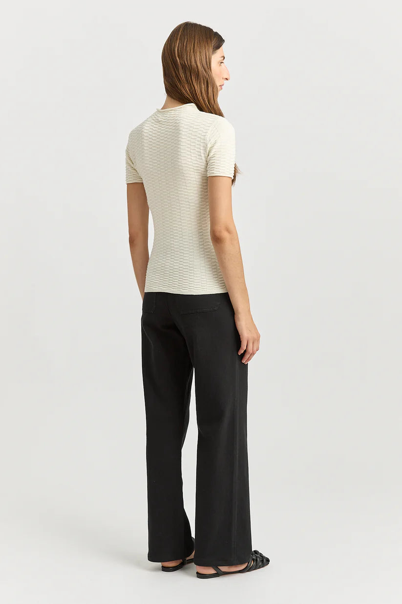 Surface Stitch Top - White