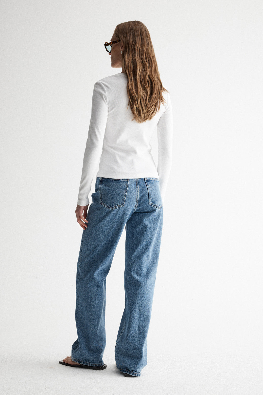 Nola Long Sleeve Top - White