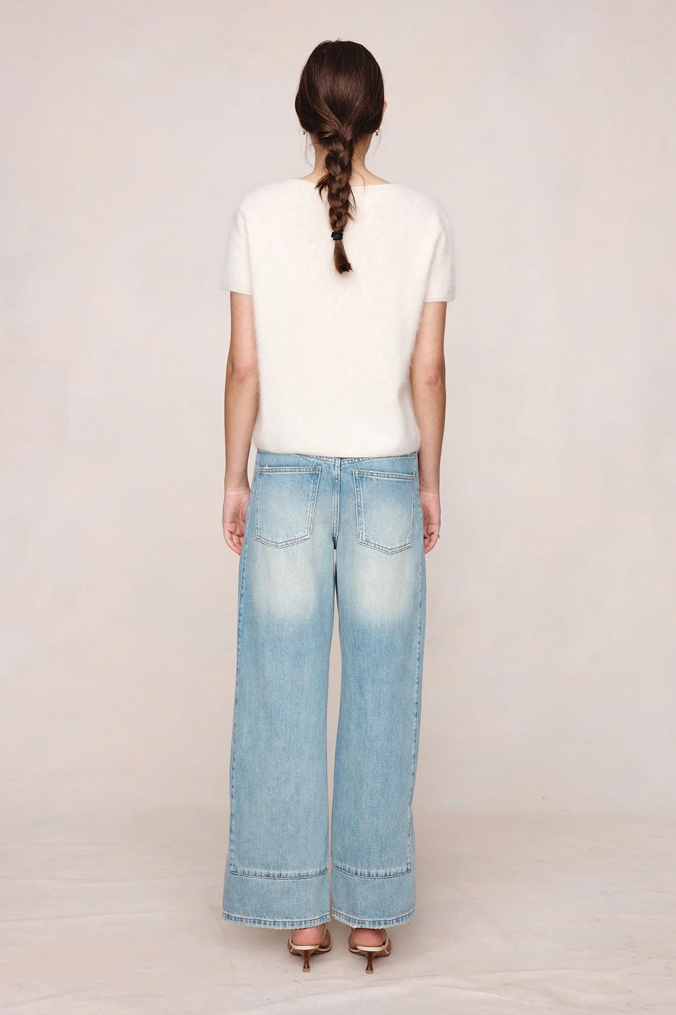 The Aster Top - Porcelain
