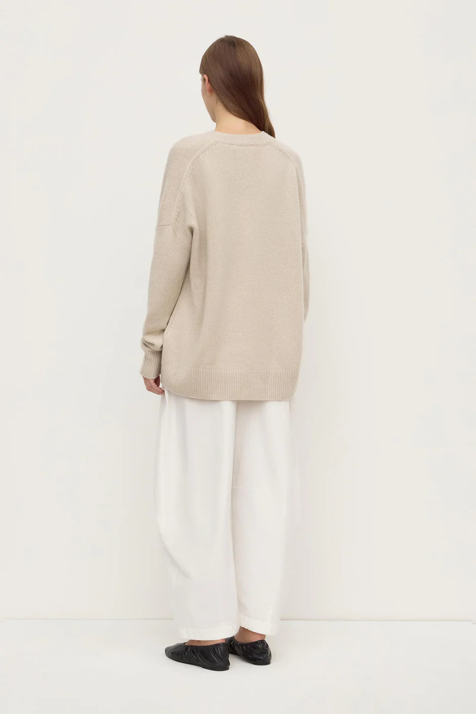 Alora Cashmere V Neck Knit