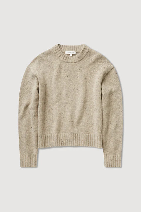 Beau Merino Wool Knit - Stone Marle