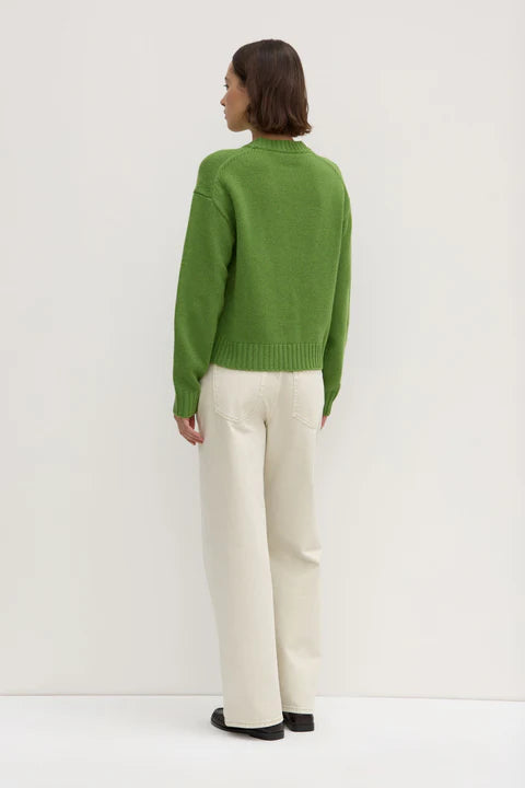Beau Merino Wool Knit - Tarragon
