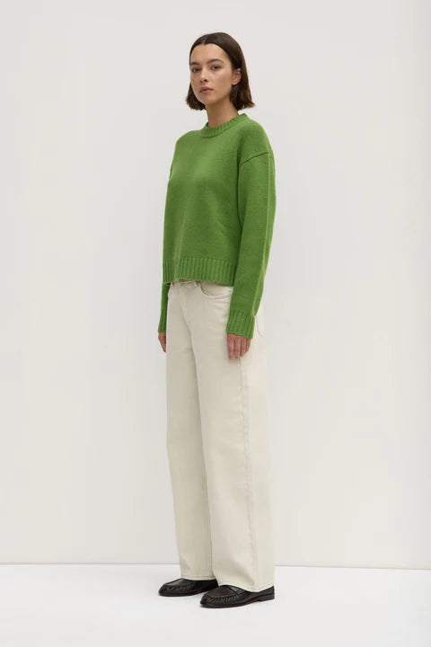 Beau Merino Wool Knit - Tarragon