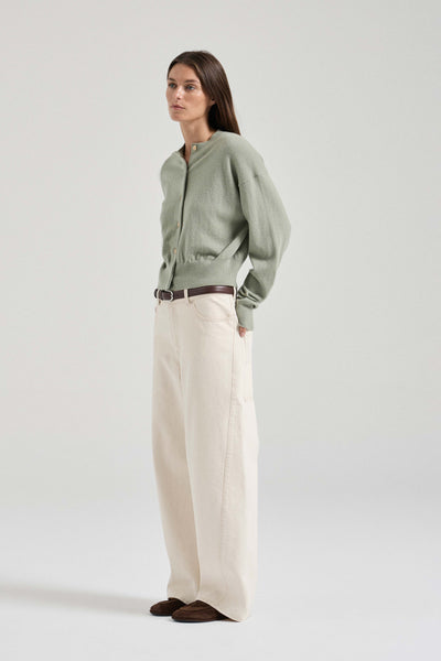 The Chloe Cardigan - Sage