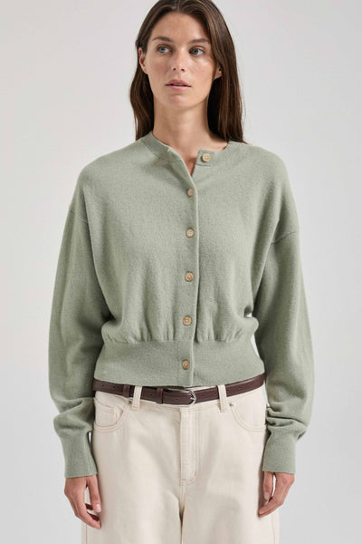 The Chloe Cardigan - Sage