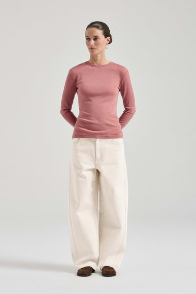 The FWF Merino Crew Neck Top