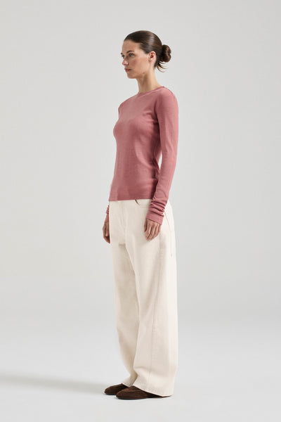 The FWF Merino Crew Neck Top