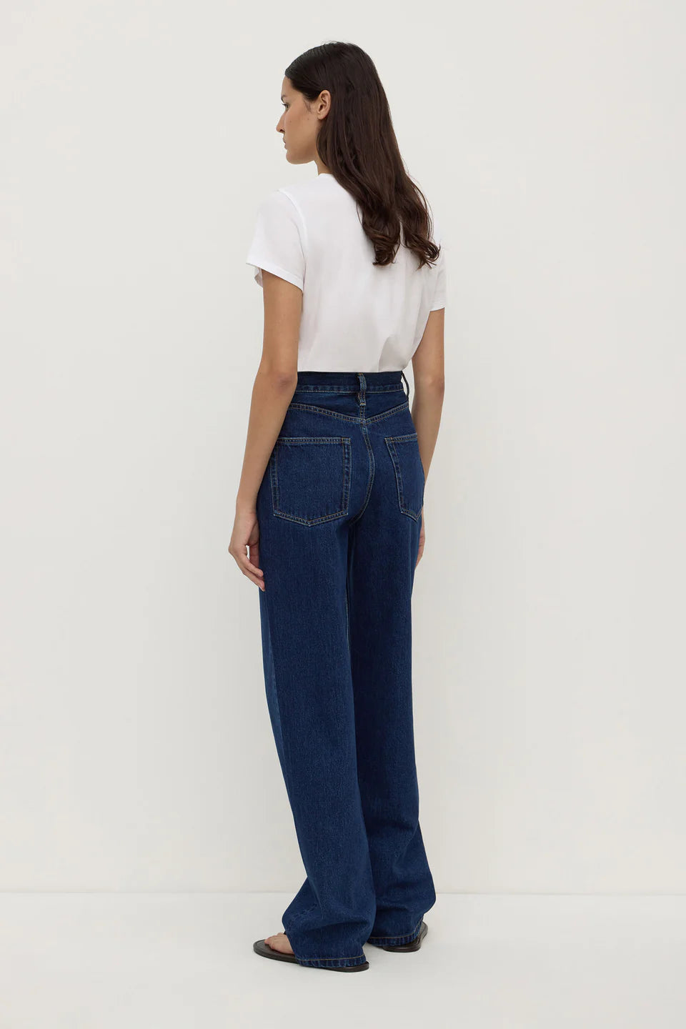 High Rise Straight Jean - Heritage Blue