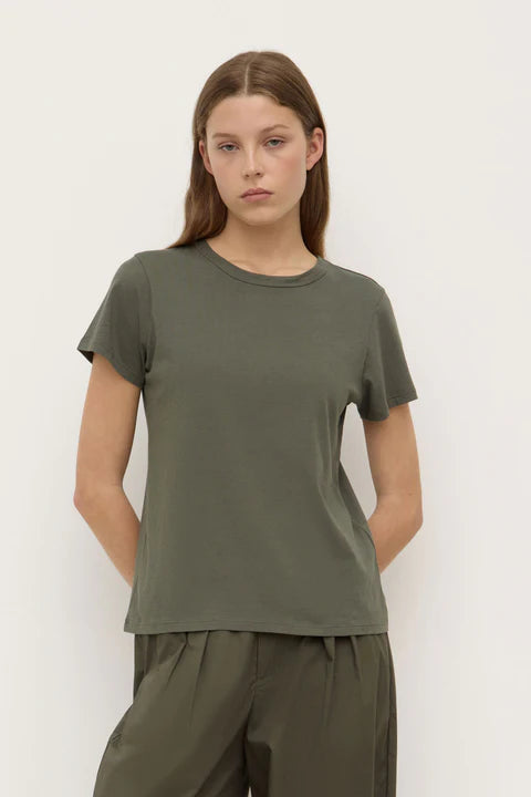 Indi Short Sleeve Tee - Ganache