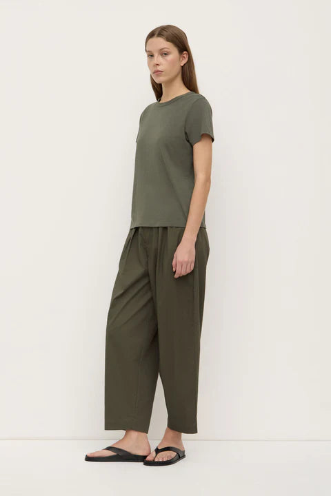 Indi Short Sleeve Tee - Ganache