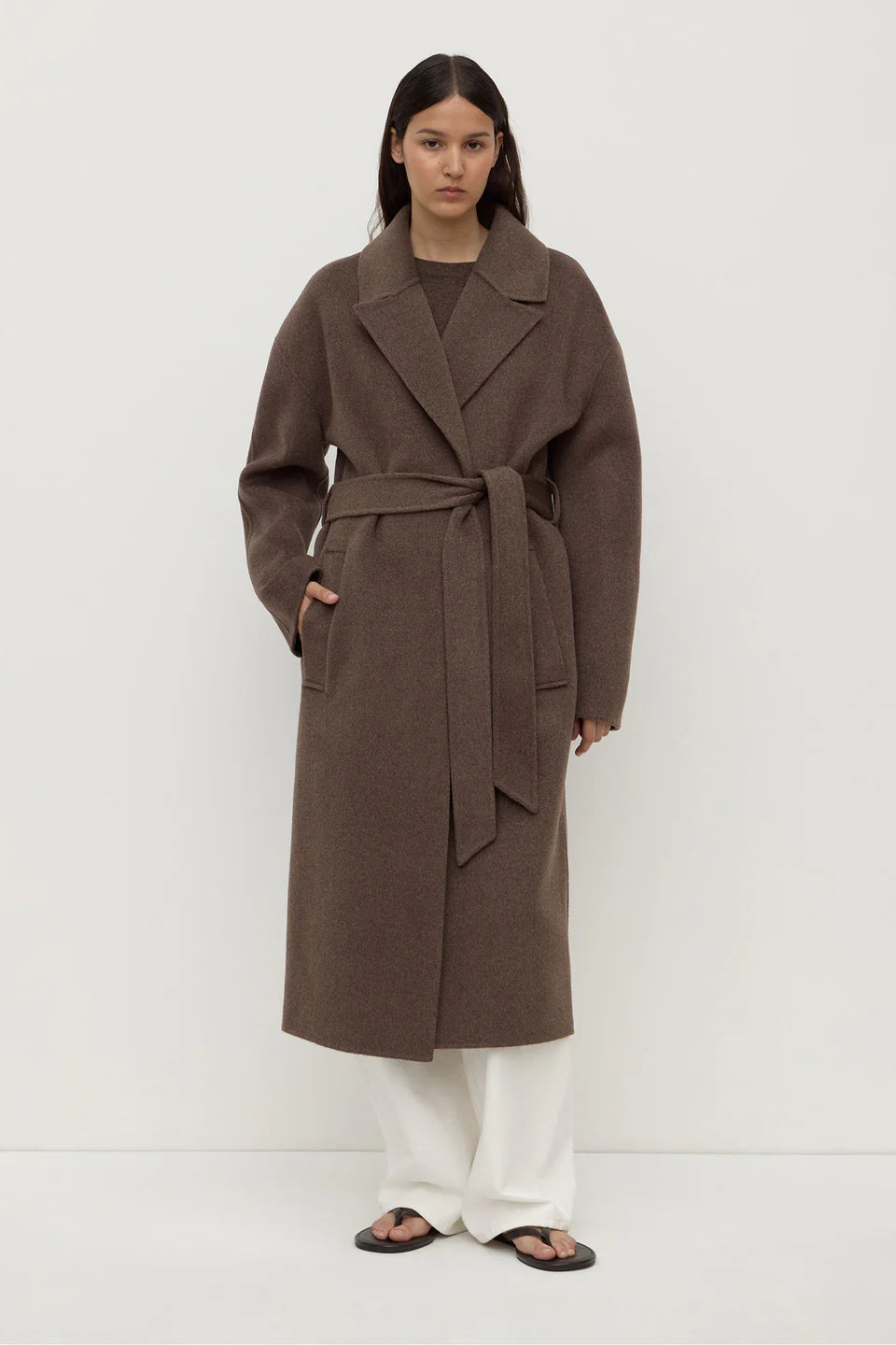 Ivy Coat - Cocoa Marle