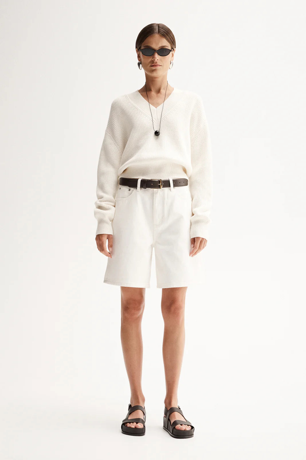 Chester Knit Jumper Ecru